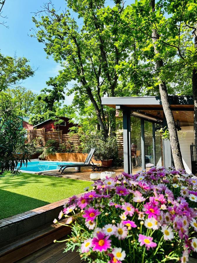 Pine-Wood Resort Balatonalmádi Exterior foto
